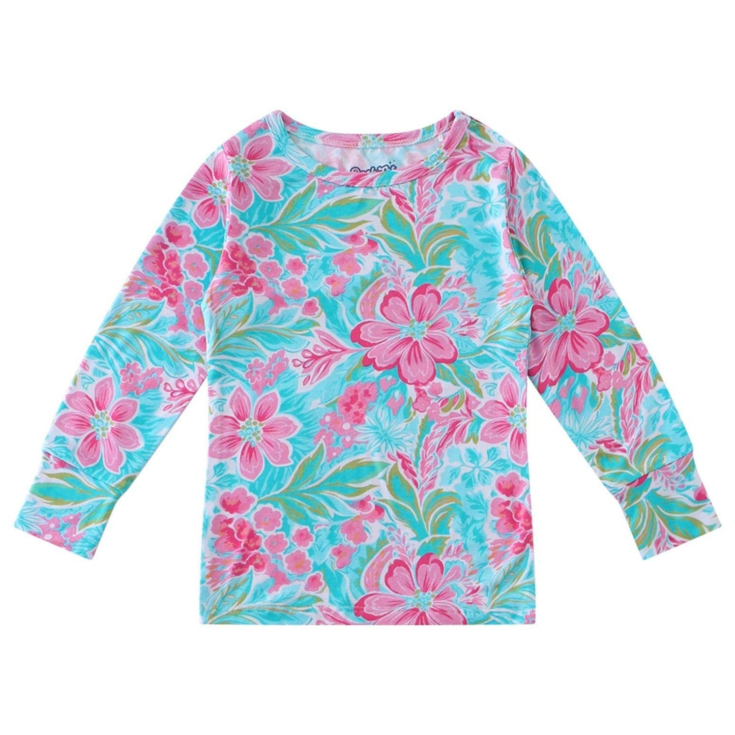 PoshTOT Summer Floral 2 Piece PJ Set