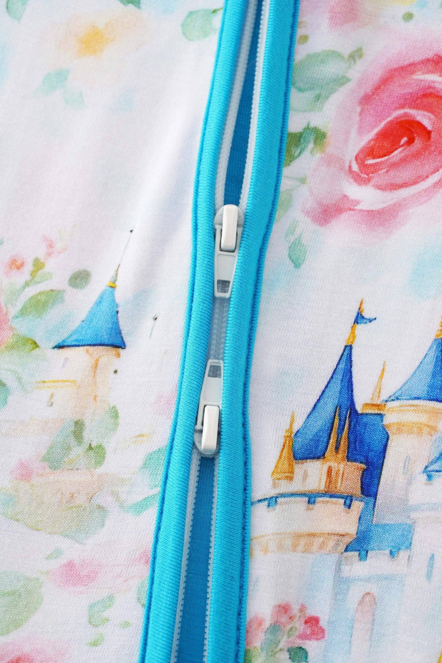 Castle of Roses Bamboo Baby Convertible Zippy Romper