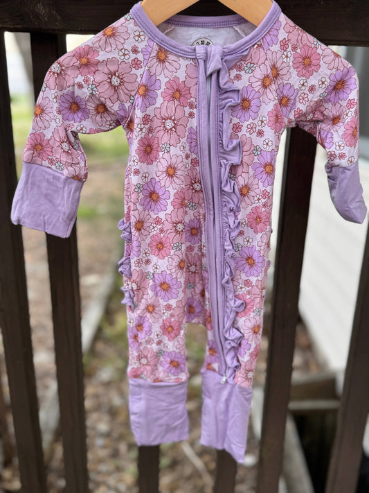 Pastel Flower Zippies