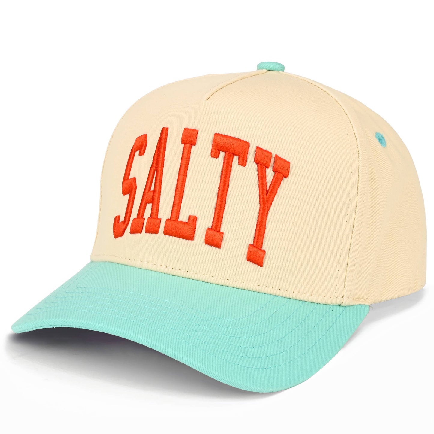 SALTY Embroidered Two-Tone Trucker Hat