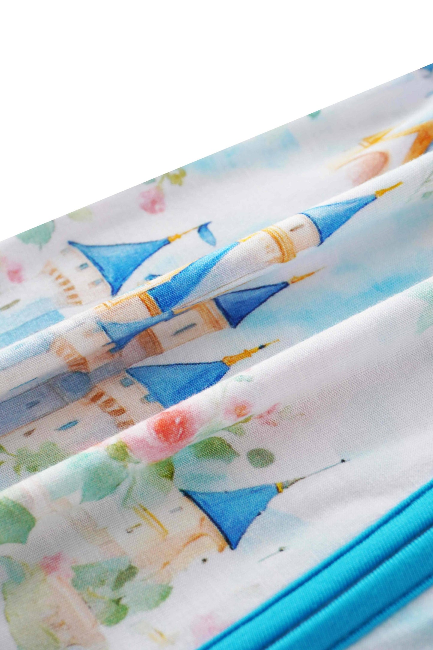 Castle of Roses Bamboo Baby Convertible Zippy Romper