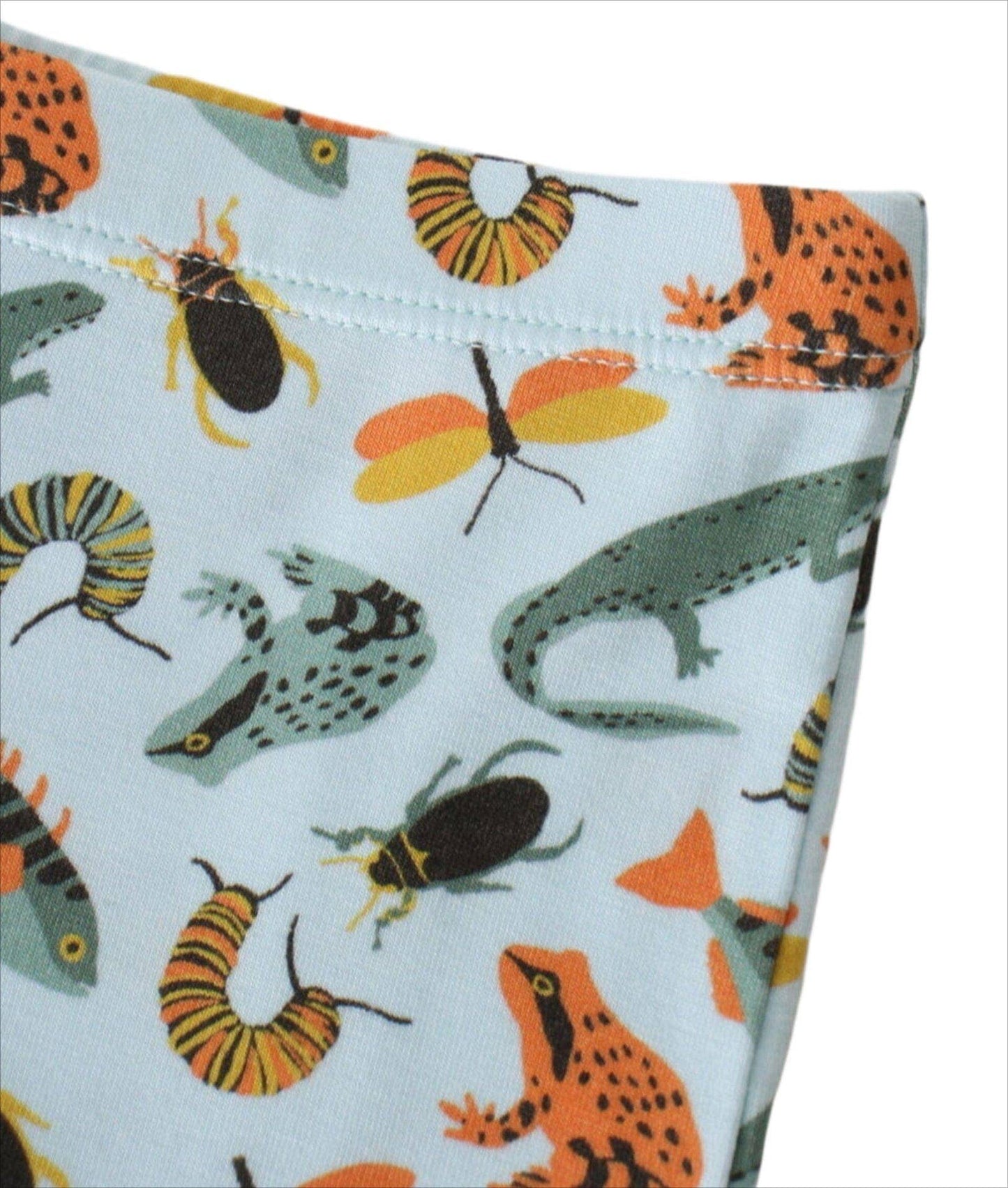 PoshTOT Lizards & Bugs 2 Piece PJ Set