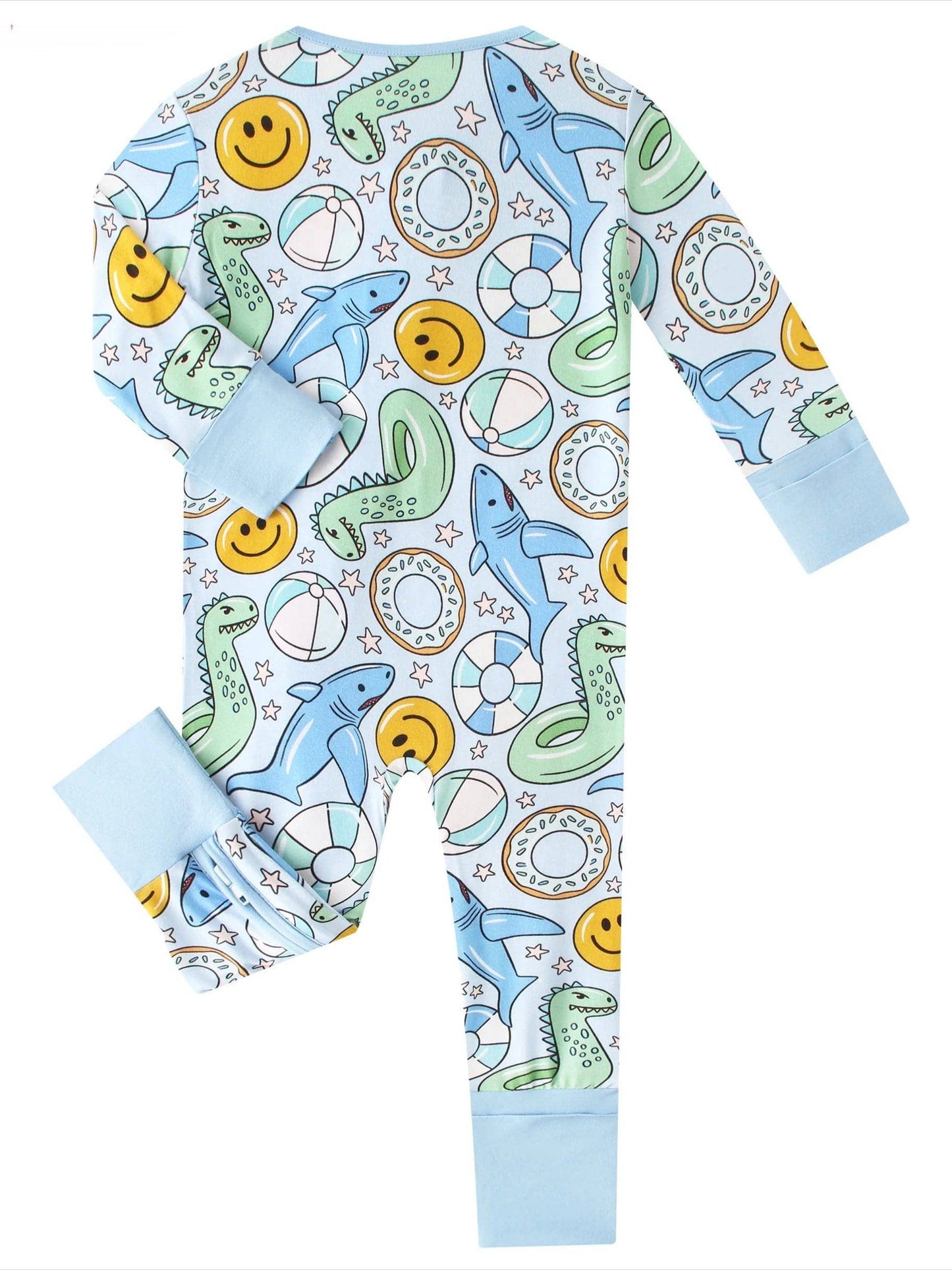 Pool Floats Bamboo Baby Convertible Zippy Romper